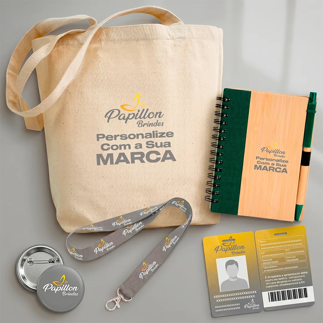 Kit para Evento Corporativo - Papillon Brindes